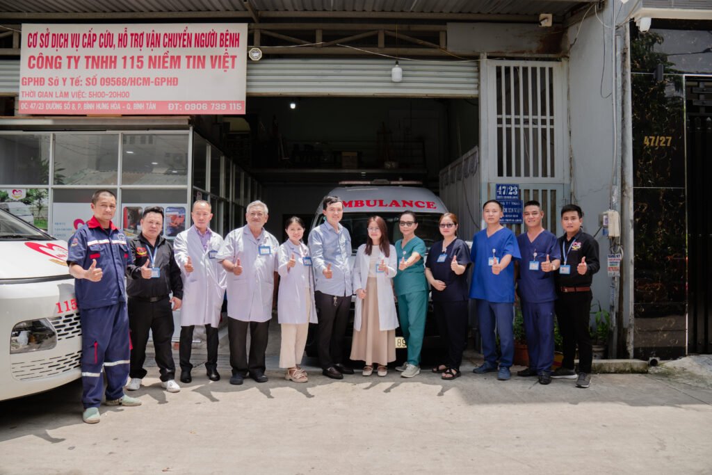 Quy Trình Gọi Xe Tại Trung Tâm Cấp Cứu Tốc Hành, An Toàn 24/7 -